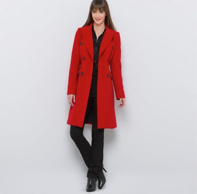 manteau d'hiver mi-long femme